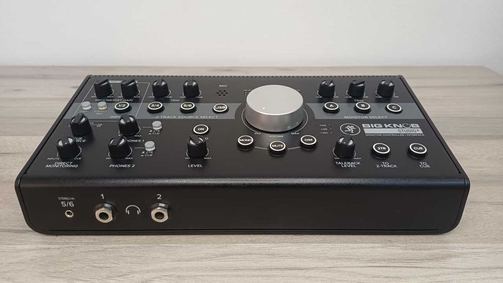 Звуковая карта для студийных мониторов Mackie Big Knob Studio+