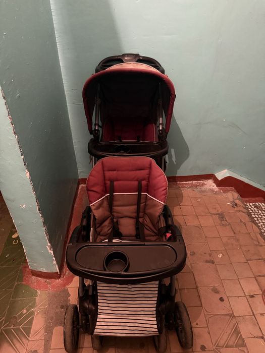 Коляска двойной бу хорошей оригинал американец