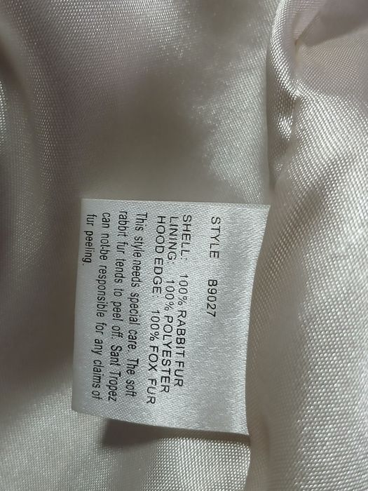 Дамски елек от заешка кожа Saint Tropez