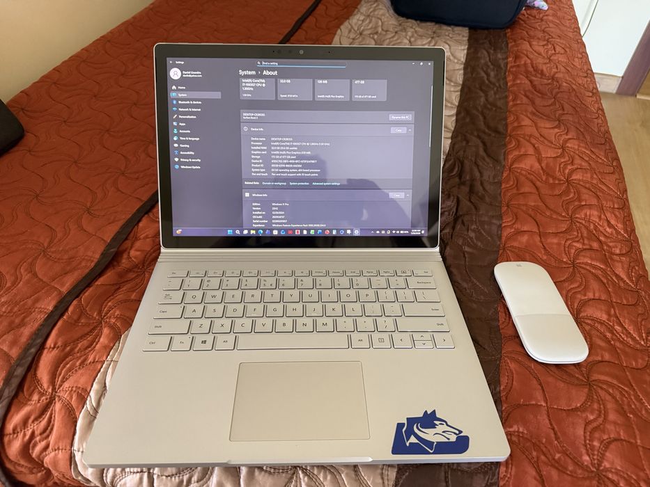Laptop Microsoft Surface Book 3, 13.5” / i7 32GB RAM | 512GB SSD | Stare excelenta