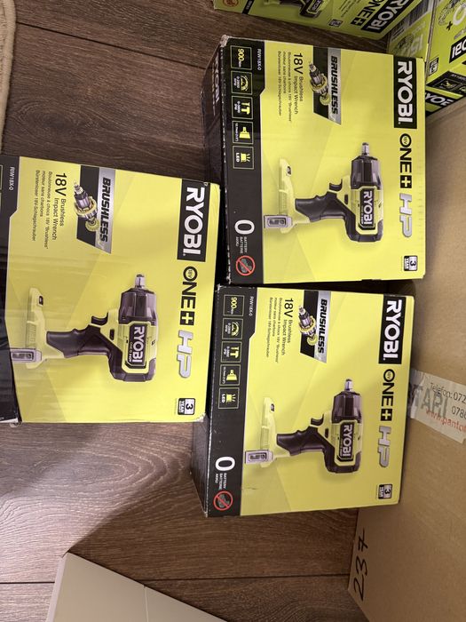 Ryobi RIW18X- 900 Nm- Cheie de impact 18V motor fără perii