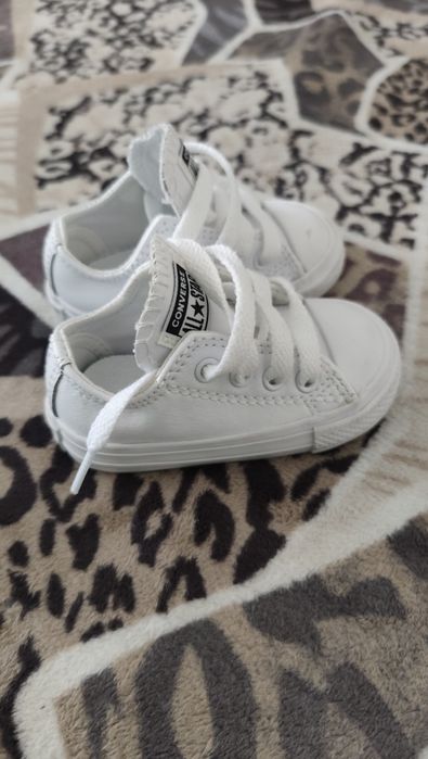 Tenesi piele Converse All Star copii