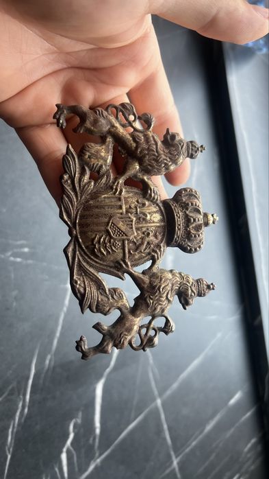 Pickelhaube stema bavariei ww1