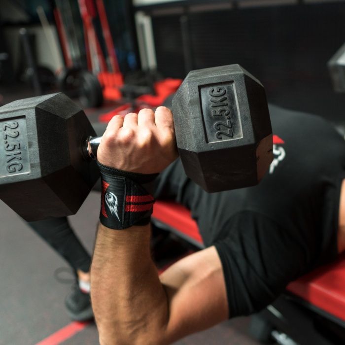 Еластични фитнес накитници с палец Wrist Wraps