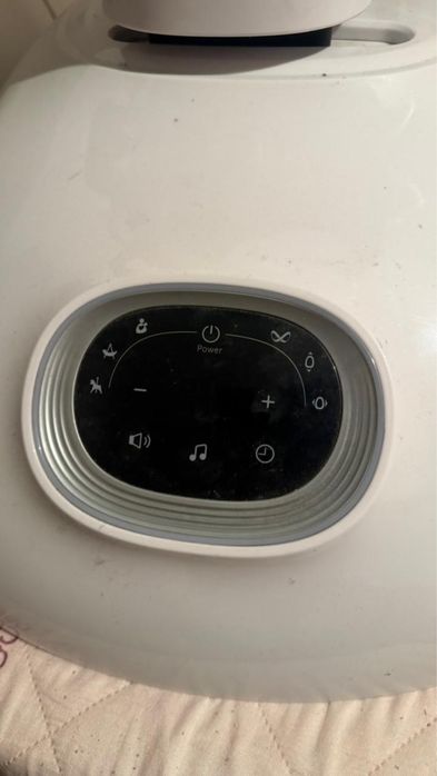 Детские электронные качели шезлонг