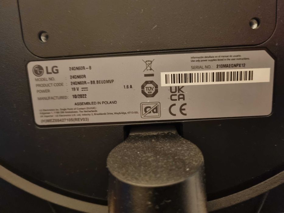 Геймърска конфигурация Ryzen 5 3600X/RX 580 8GB/16GB/256GB+2TB/24"