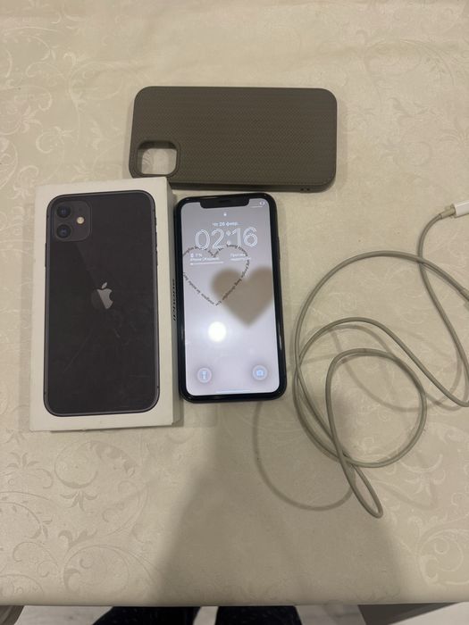 Отдам 11 айфон за 80 000тг