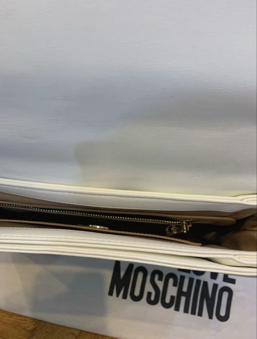 geanta moschino alba