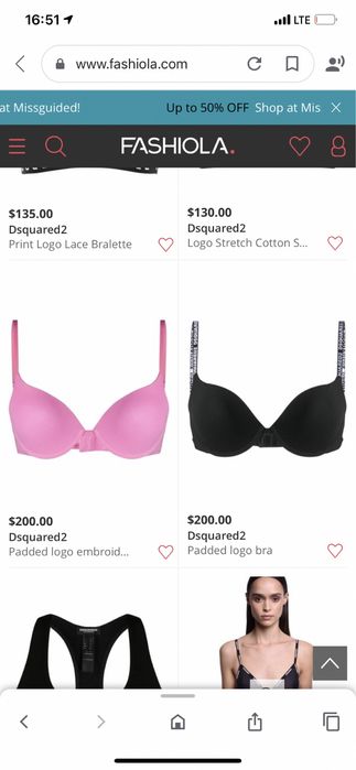 Dsquared2 оригинален сутиен