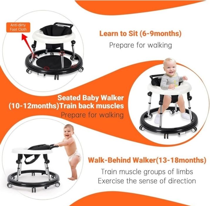 3 в 1 Проходилка за бебе Prewalker