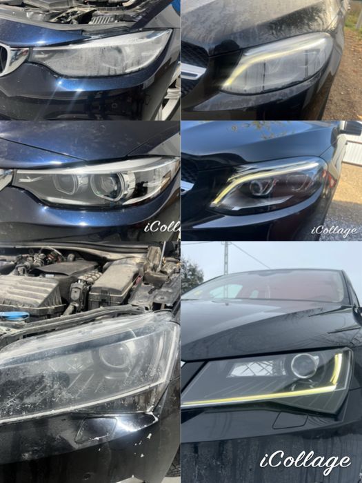 Reparatii faruri, inlocuire lupe arse,  inlocuire sticla, reparare drl