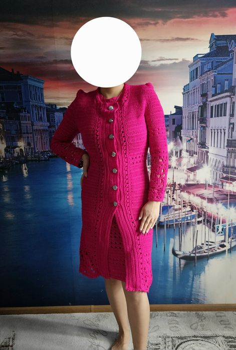 Вязаная платье 3в1