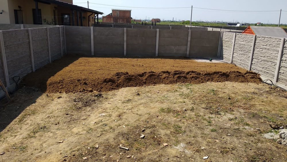 Pământ de umplutura,pământ negru vegetal