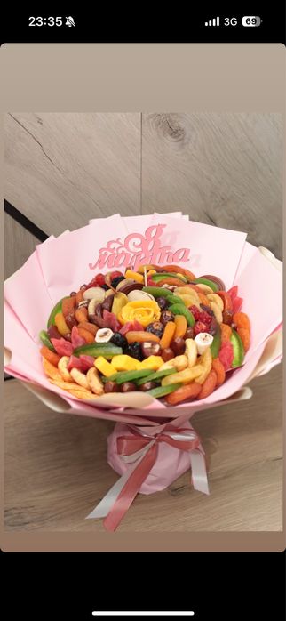 Букет из сухофруктов