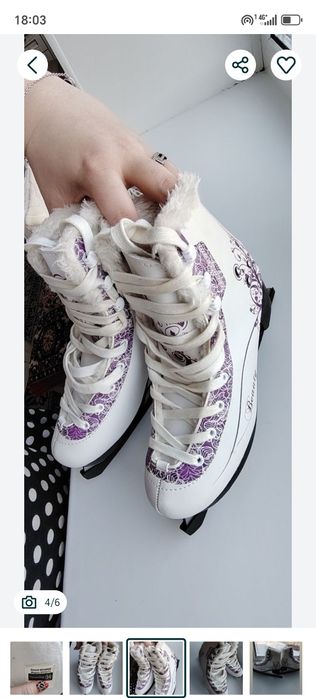 Продам Коньки для девочки