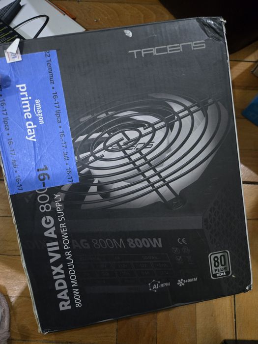 Модулно захранване Tacens Radix VII AG 800M (800W) – 80 Plus Silver