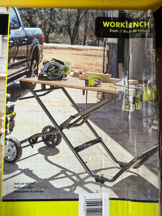 Комбинирана количка и работна маса Ryobi
