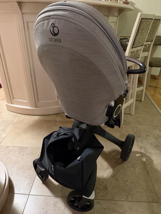 Carucior Stokke explorer v6 cu landou nou si parte sport