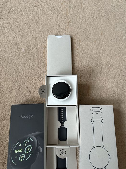 google pixel watch 3 45 mm ca Nou  obsidian