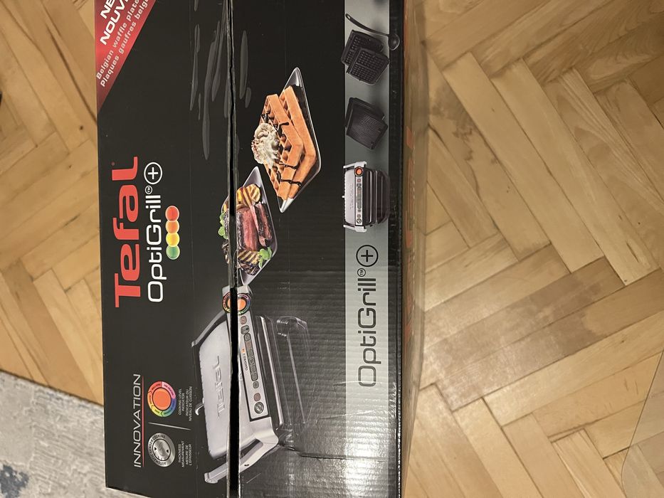 Gratar Electric TEFAL Optigrill + Walfles GC716D12, 2000W