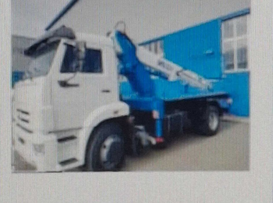 Автогидроподъёмник 28 м на базе шасси КАМАЗ  4х2