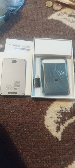 Ai Voice  Recorder  Fuallwin FW920B 64GB  с транскрипция и обобщаване