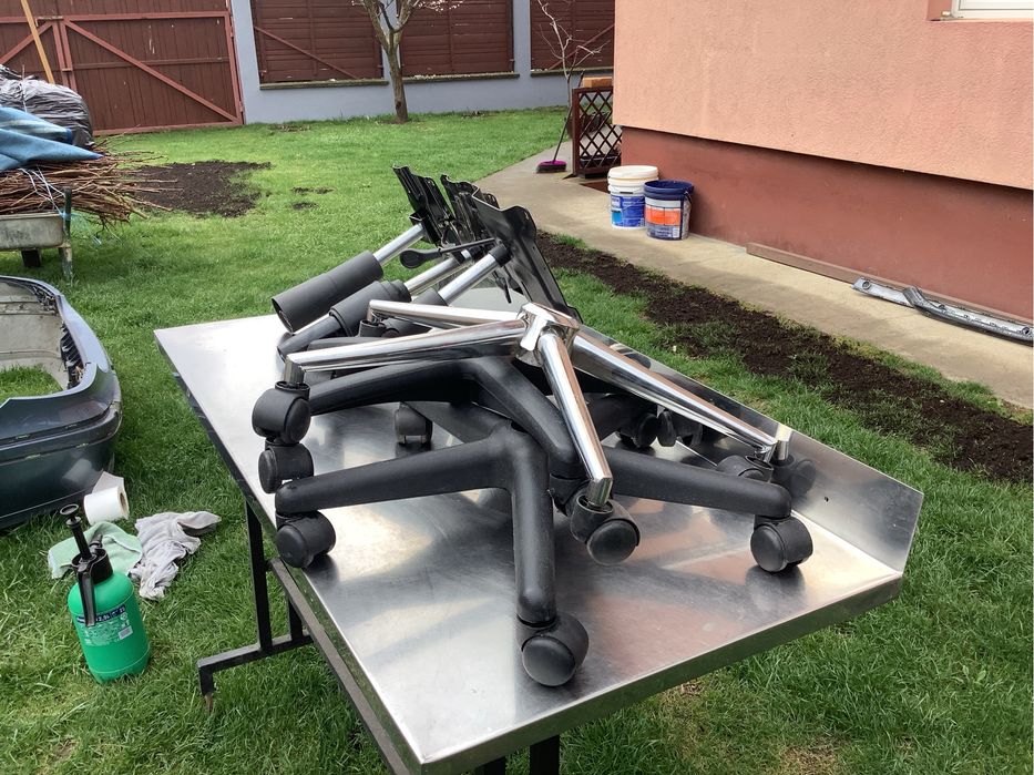 Vind picioare scaun de birou cu telescop