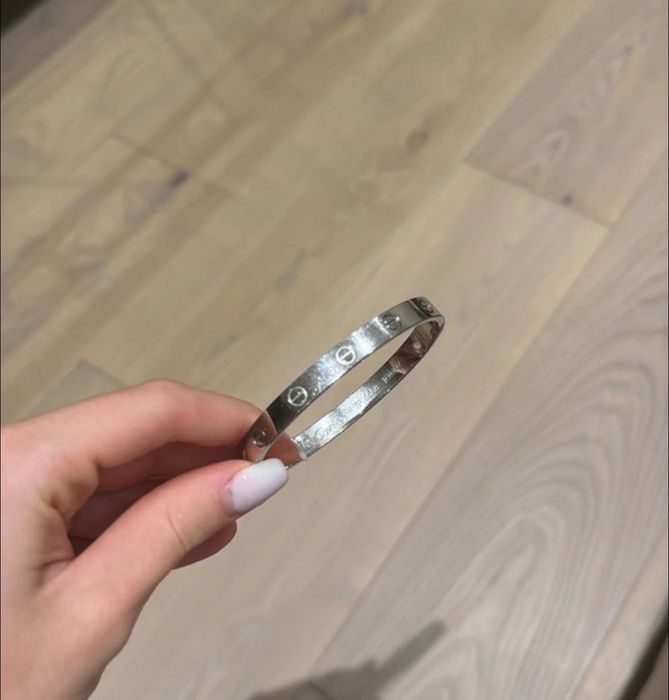 Bratara argint Cartier