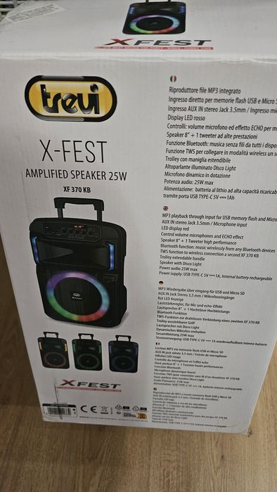 Boxa portabila x370  25w