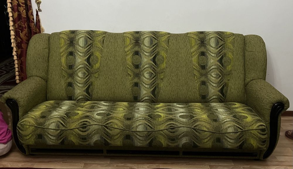 Б/у диван креслосымен сатылады
