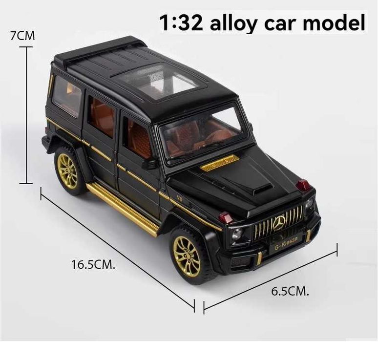 Метална кола макет 1:32 на Mercedes Benz играчка подарък за момче