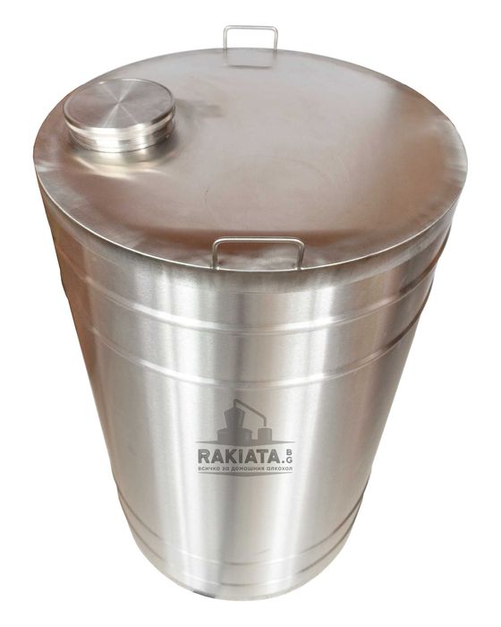 Съд от неръждаема стомана за съхранение на вино с обем 300л, 21200109