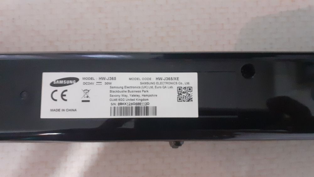 Soundbar samsung