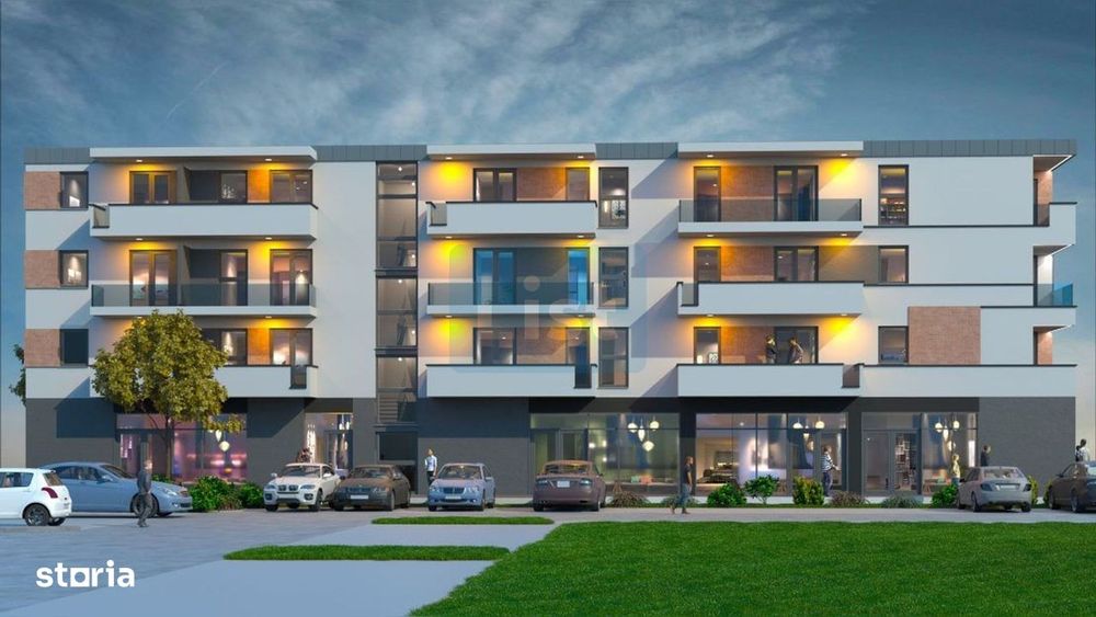 Apartament tip studio, 43.44mpc, etaj 1, balcon, Oltului, Comision 0%