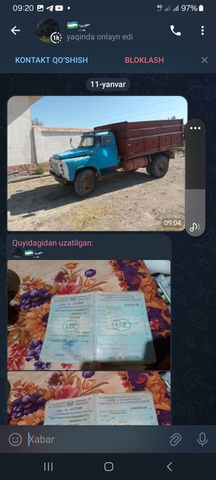 Gaz 53 sotiladi5675y8yfv
