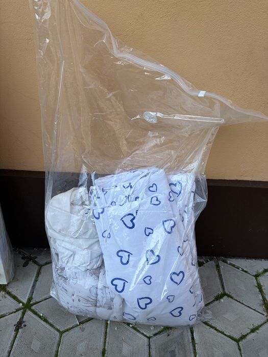 Patut copii din lemn Hubners Dominic 120x60 alb cu sertar + protectii