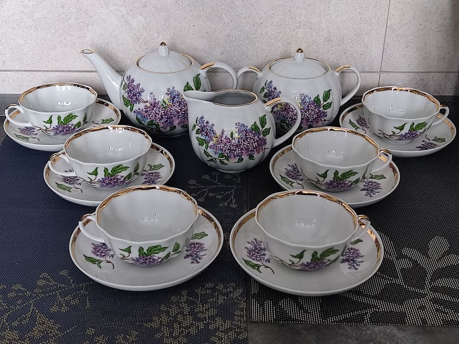 Сервиз чайный Сирень Дулево