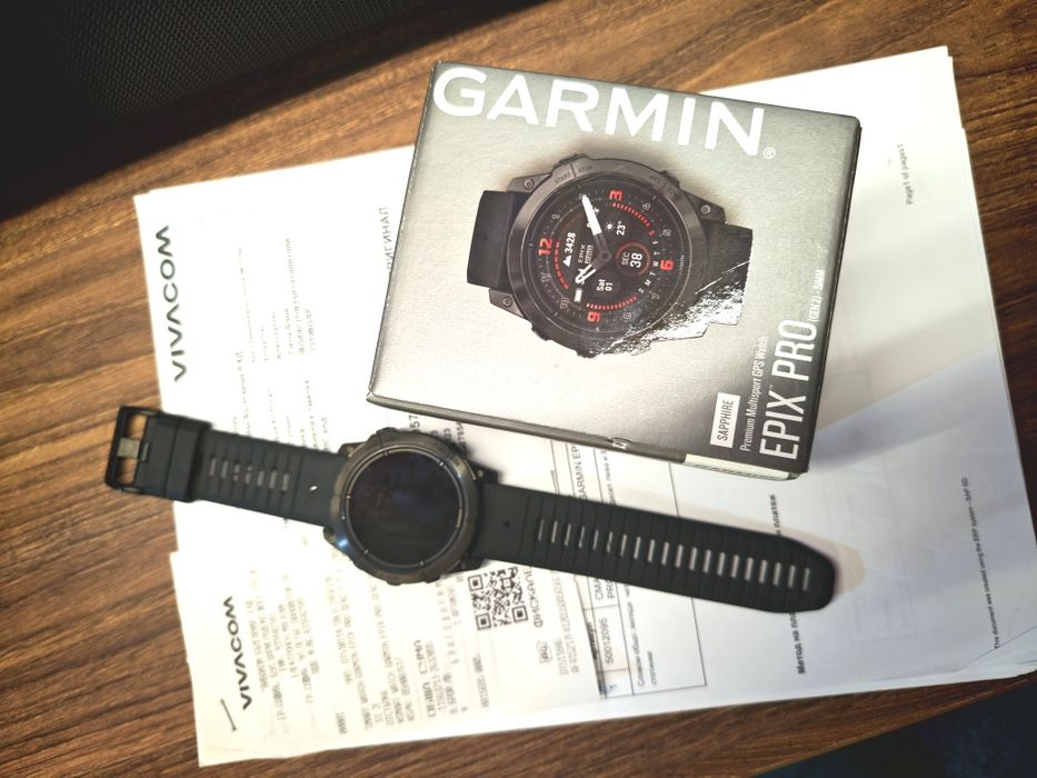 Garmin Epix 2  pro Gen 2 51 mm Saphire Titanium