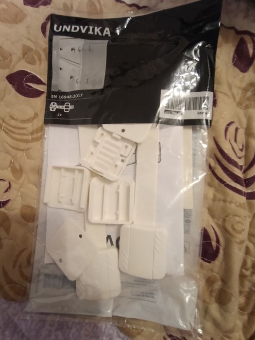 Set 2 protecții sertare copii noi