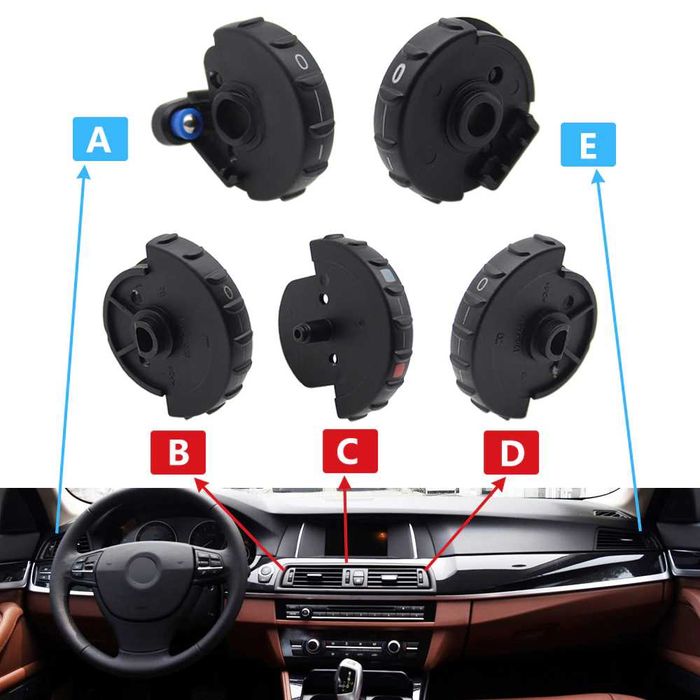 Grila Ventilatie Grile Aer Stanga Dreapta BMW Seria 5 5GT F07 F10 F11