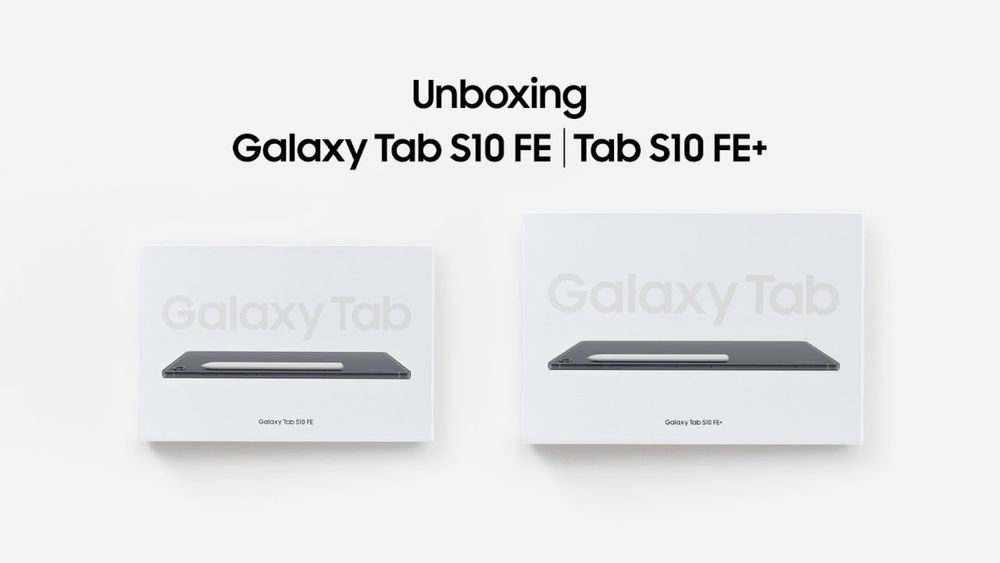 Новый модель Samsung Galaxy Tab S10 Fe and Tab S10 Fe Plus • Планшет •