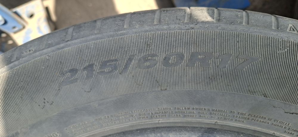 215 60 R17 Nexen 1 dona 150ming