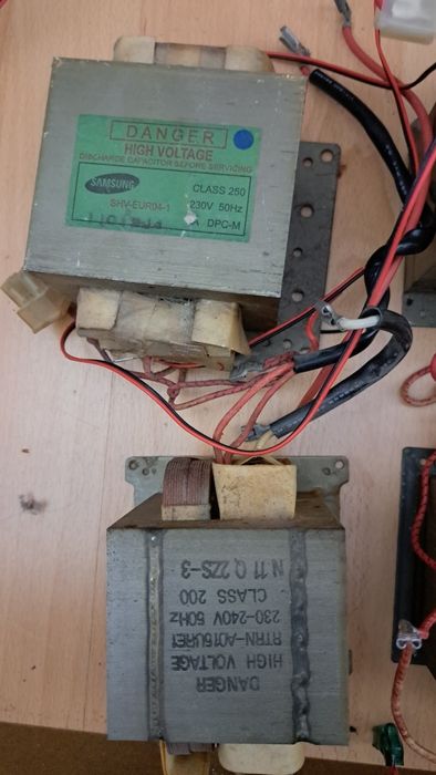 Трансформатори от микровълнови фурни