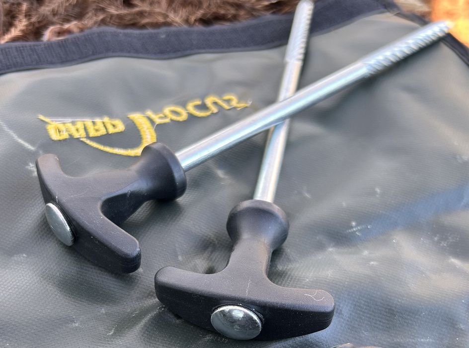 „Нов комплект 10 колчета за палатка 20 см с калъф – здрава стомана, ле