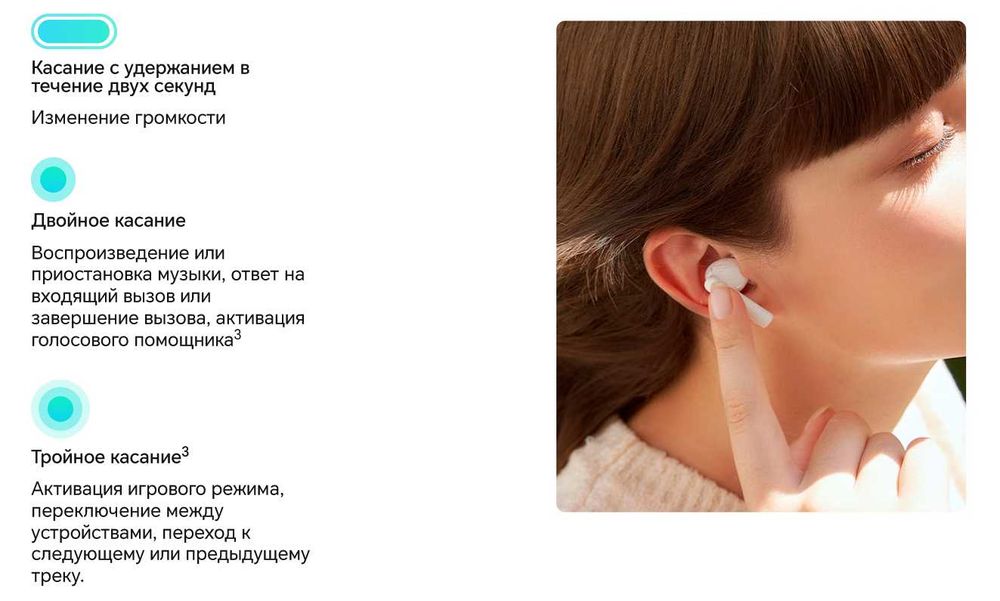 Наушники Honor Choice Earbuds X5 Lite White
