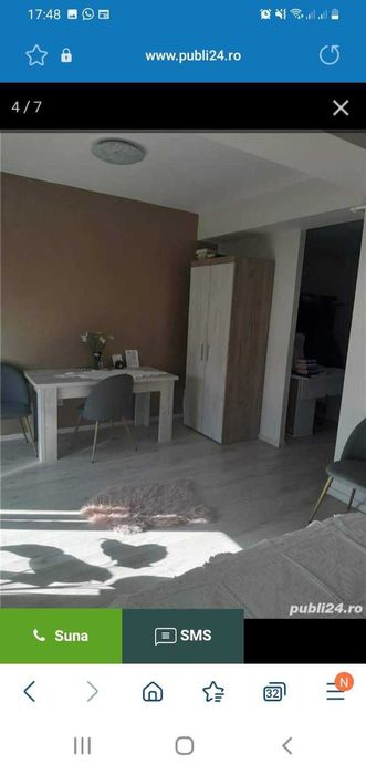 Inchiriez in Pitesti, garsoniera fond nou, ultra-central