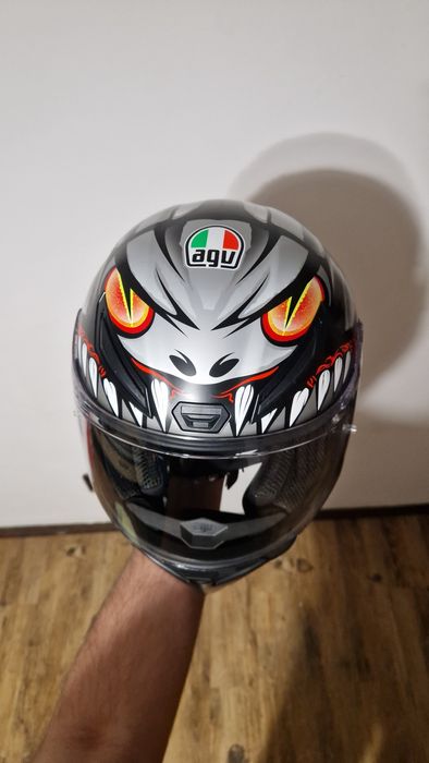Casca AGV k1s lizard mărimea S noua