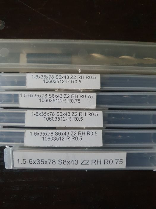 Продам фрезы для чпу фрезера