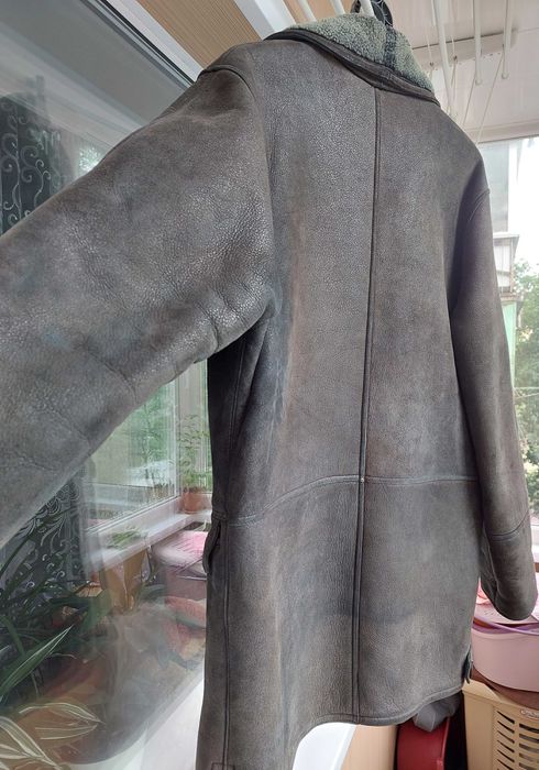 Дубленка кожаная мужская