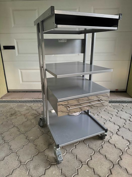 Troliu aparate medicale mobilier medical pentru calculator EKG ecograf